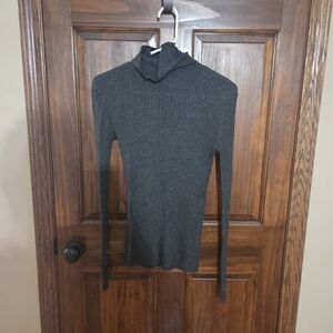 Philosophy Charcoal Cowl Neck Sweater